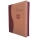 Biblia NTR, maro/visiniu, fermoar, index, cotor argintiu